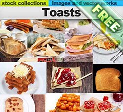 高清三明治图片：Toasts 25xUHQ